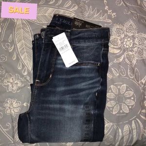 👖AEO Jeggings ☀️🌈The Dream Jean// worn out blue
